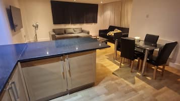 Departamento, 1 habitación, con acceso para personas discapacitadas, balcón | Interior