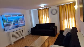 Appartement, 1 slaapkamer, toegankelijk voor mindervaliden | Woonkamer