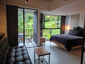 Căn hộ, 1 phòng ngủ, phù hợp cho người khuyết tật, sân hiên