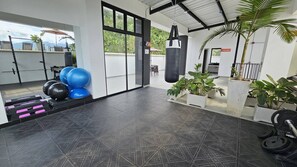 Apartamento, 1 quarto, acessível, varanda | Sala de fitness
