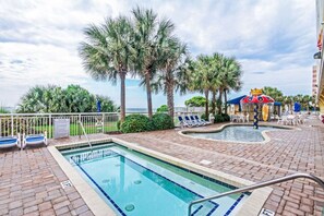 Pool - Modern Oceanfront Penthouse at Camelot by the Sea (Myrtle Beach)