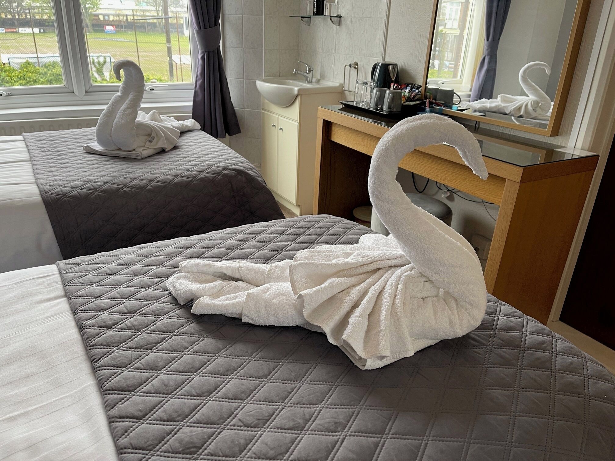 Camera Comfort con letto matrimoniale o 2 letti singoli, vista parco