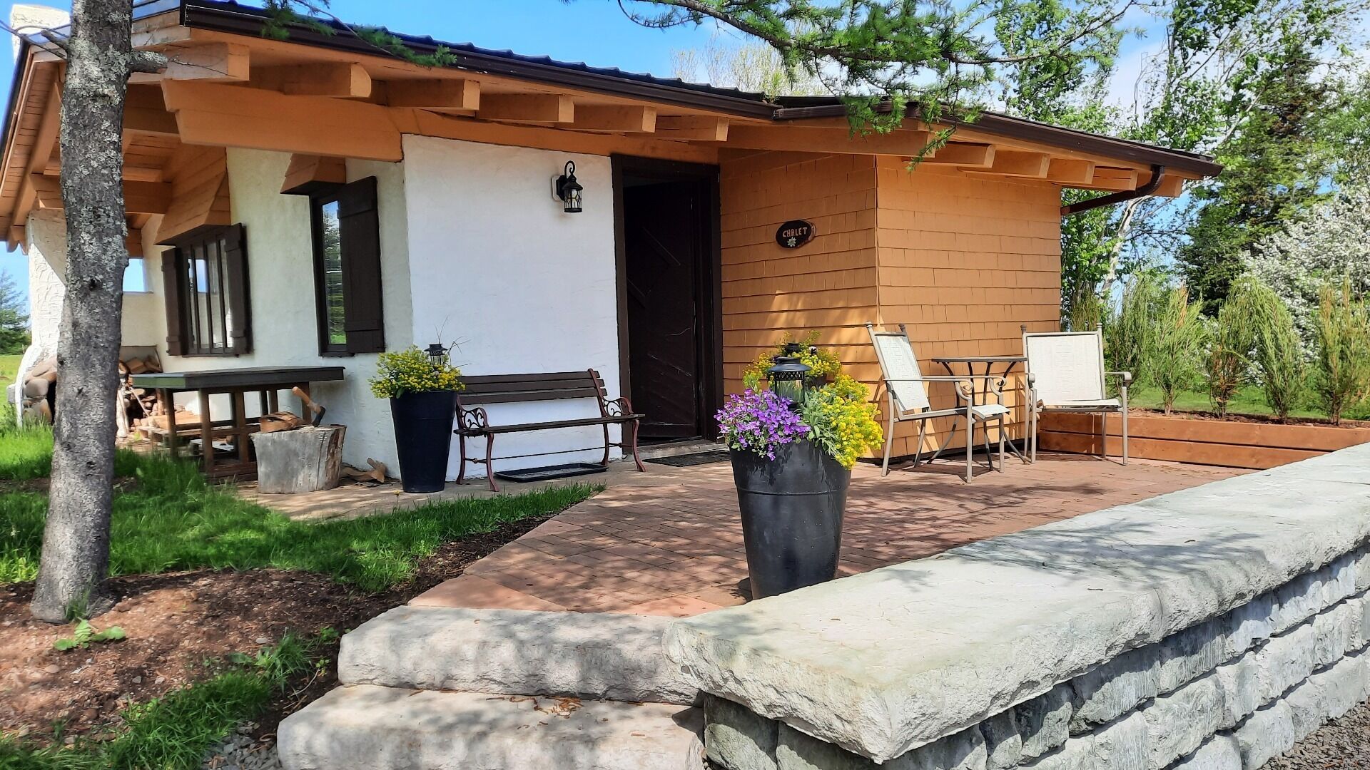 Chalet, patio | Terrasse/Patio