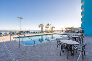 Pool - Renovated Oceanview King Unit – 8th Floor, Landmark Resort (Myrtle Beach)