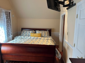 2 slaapkamers, een kluis op de kamer, een strijkplank/strijkijzer