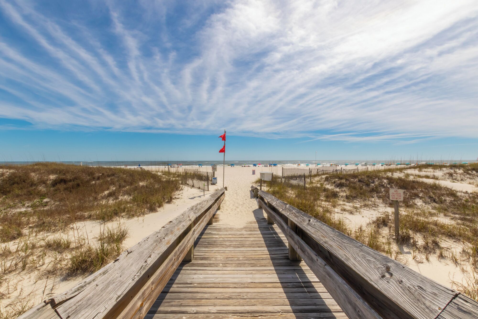 On the beach, beach towels