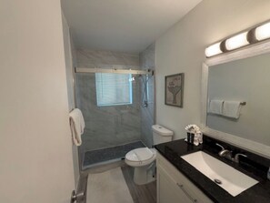 Bathroom - Deerfield Beach Gem: 1BR Condo Steps from the Sand + Pool (Deerfield Beach)