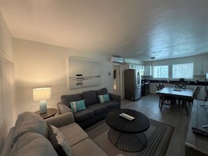 Living area - Deerfield Beach Gem: 1BR Condo Steps from the Sand + Pool (Deerfield Beach)