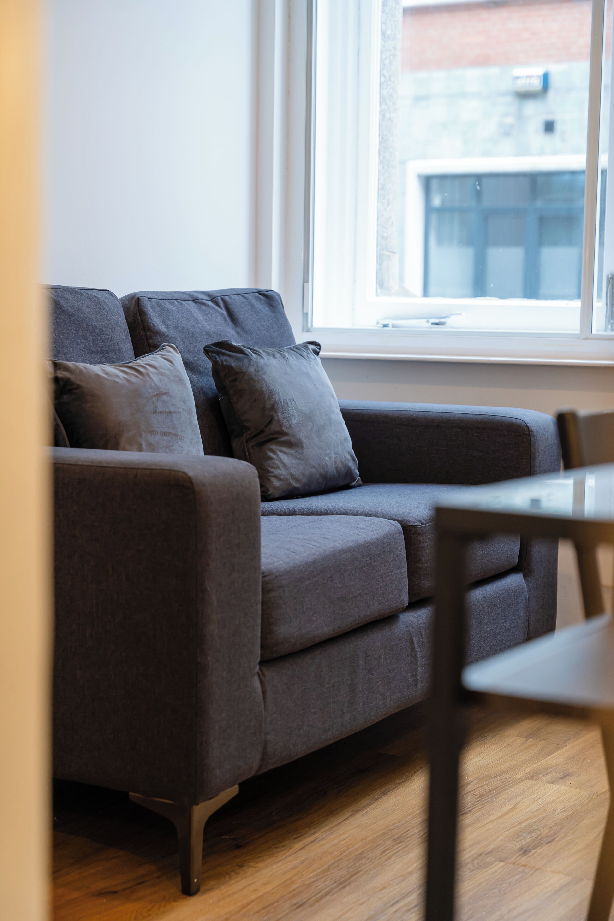 Studio Confort, non-fumeurs, coin cuisine | Coin séjour