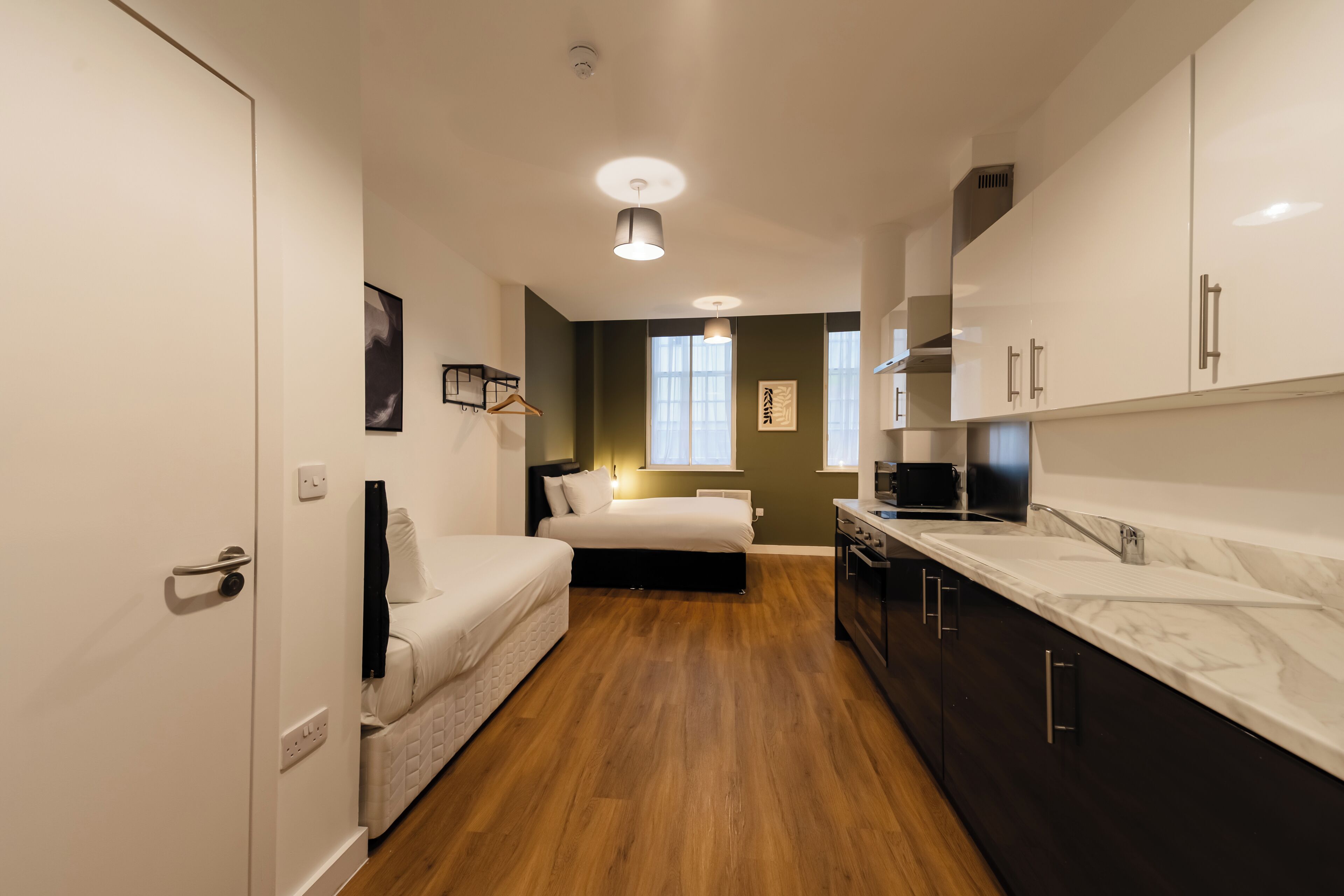 Comfort-studiolejlighed - ikke-ryger - tekøkken