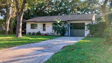 Fassade der Unterkunft