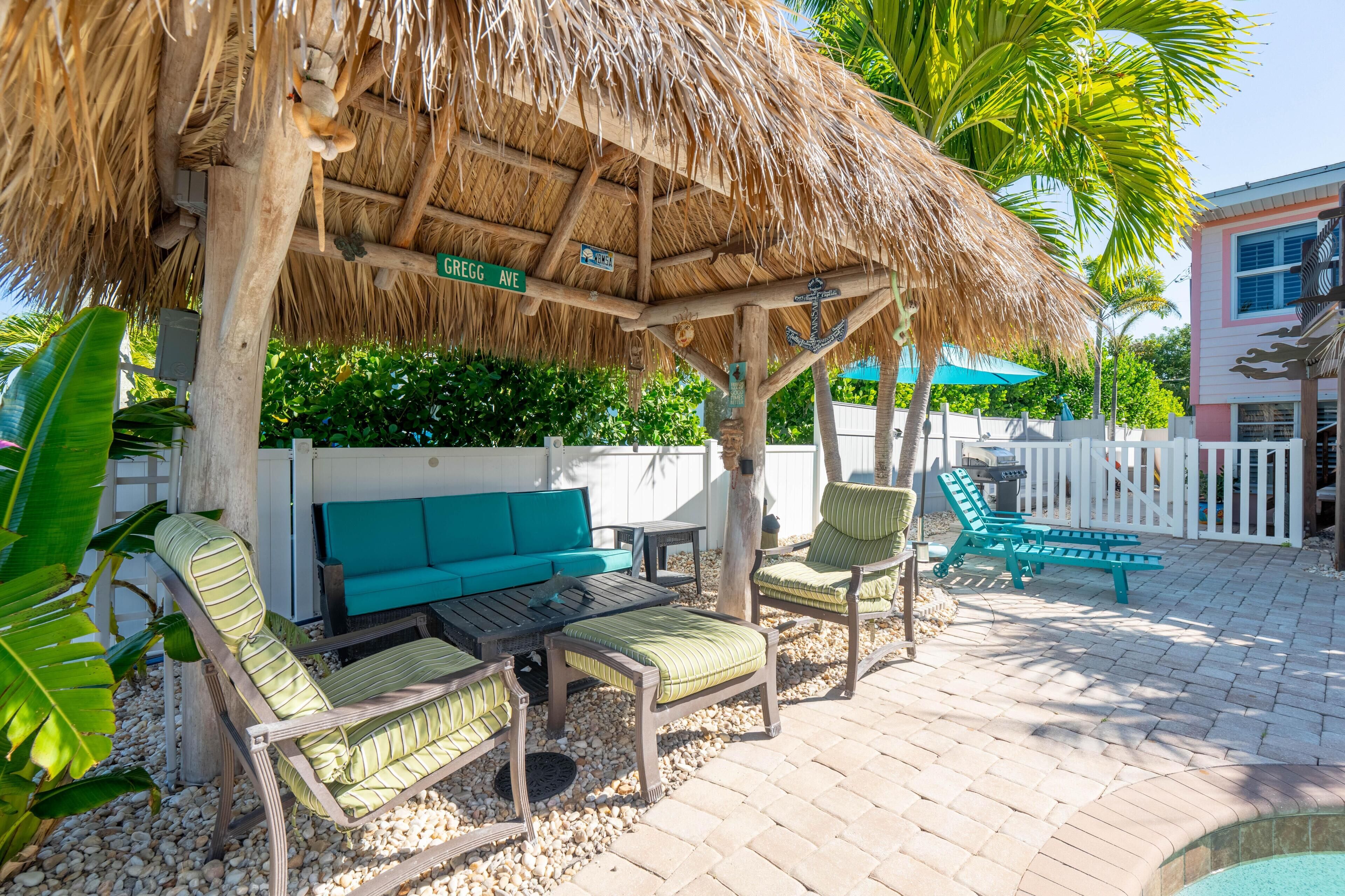 Huis, meerdere bedden (Mango Bay Cottage Estate) | Terras