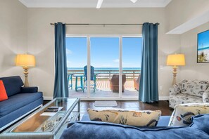 Condo, Multiple Beds (Tidewater 13) | Living area - Tidewater 13 (Panama City Beach)