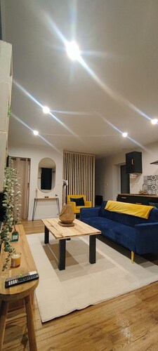 L'oasis Noir, comfortable 50m2 apartment