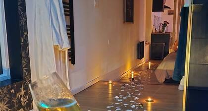 L’oasis Noir , appartement tout confort de 50m2