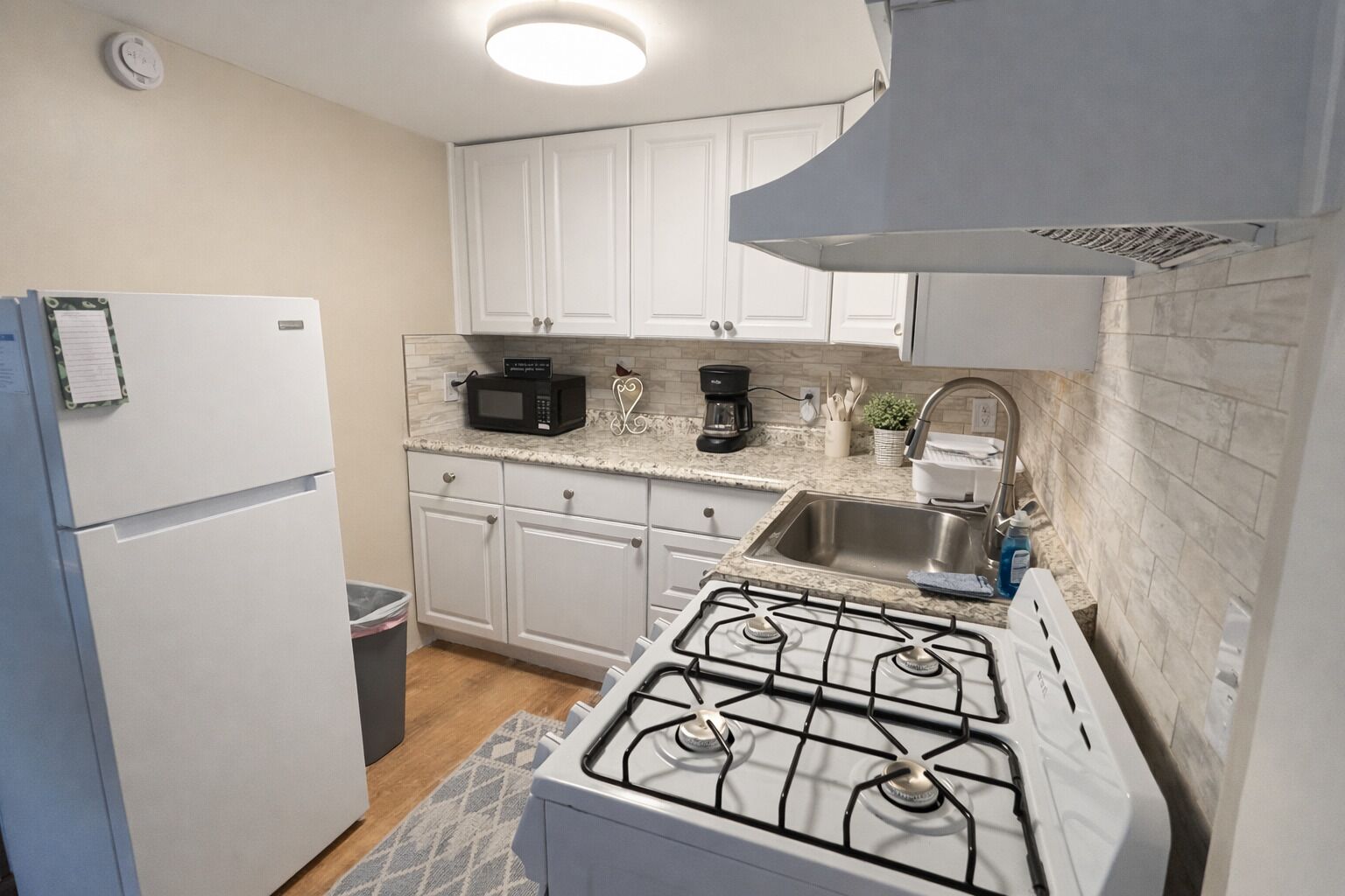 Microwave, oven, stovetop