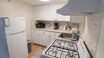 Microwave, oven, stovetop