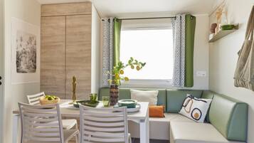 Bangalô conforto | Opções para refeição