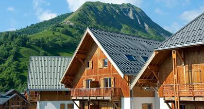 Appart aux Sybelles avec Accès 2 Piscines + Sauna