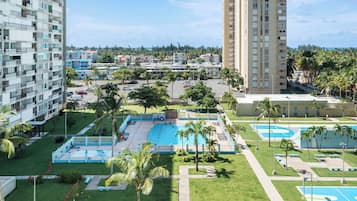 Deluxe Apartment, Balcony, Pool View | Pool