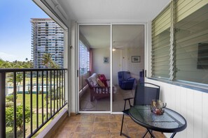 Apartment, Balcony, Pool View | Balcony
