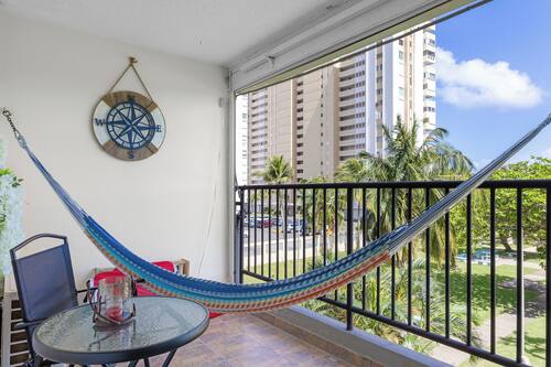 Appartement, balcon, vue piscine | Balcon