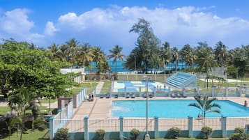 Deluxe Apartment, Balcony, Pool View | Pool