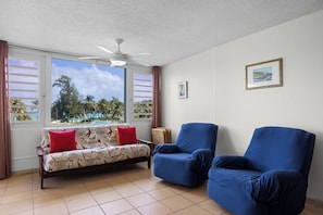 Deluxe Apartment, Balcony, Pool View | Living area - Playa Azul by Otium (Luquillo)