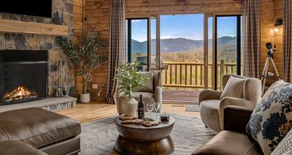 Private Retreat w/ Views, Hot Tub + Game Room