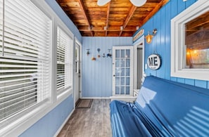 Property grounds - Coastal Cottage Steps to Beach with Porch and Yard (York)