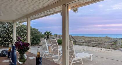 Pink Flamingo by the Sea Avantstay Walk to Beach + Ocean Views + Outdoor Dining Near Pier Park + Panama City Beach