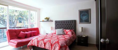 2 chambres, accĂšs au Wi-Fi (inclus), literie fournie