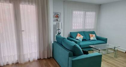 Townhouse with pool in Benicasim 400 m from El Torreon beach