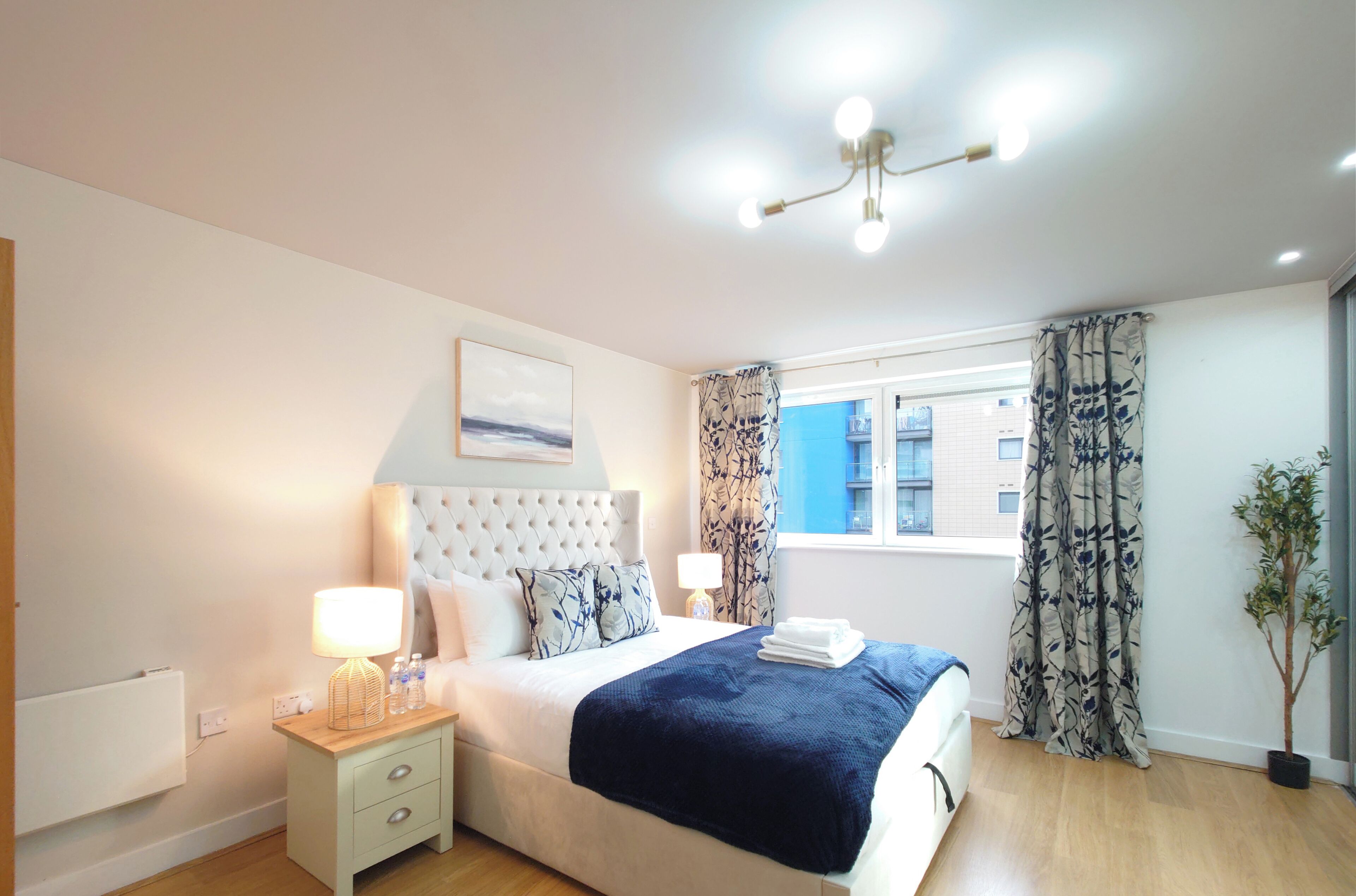 Appartement, 2 slaapkamers (in Gallions Reach, 209 DRI) | Een bureau, een strijkplank/strijkijzer, gratis wifi, beddengoed