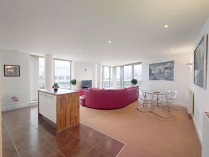 Apartment, 3 Bedrooms (London Excel Stays) | Living area - Capital Stay - Three Bed Apartment In Excel (London)