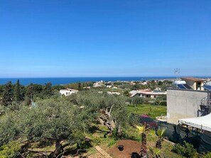 Blick von der Unterkunft