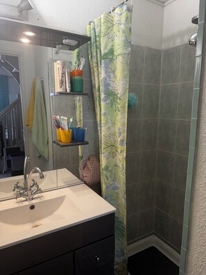 Shower, towels - House with garden and pool 5 minutes from the sea (Agde)