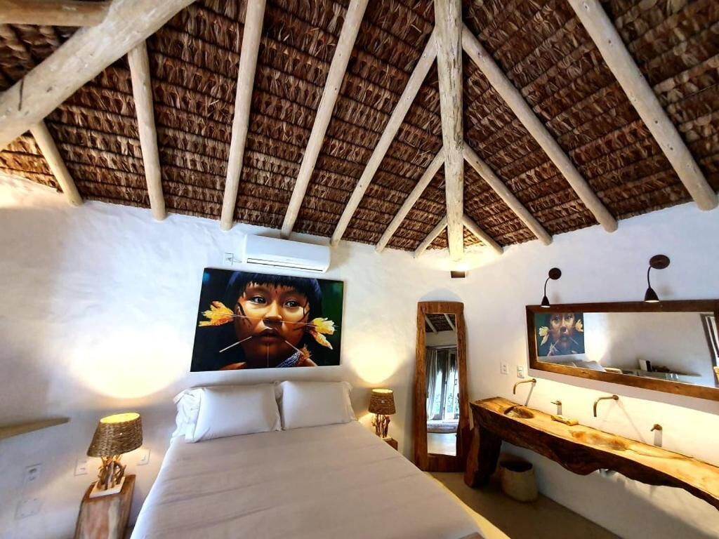 Habitación Deluxe con 1 cama doble o 2 individuales, patio, vistas al patio