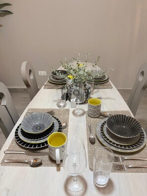 Dining - Nhyira Villas: Beautiful Brand New 2-Bedroom/ 2.5 Bath Apartment in Adenta w/ AC (Adenta)