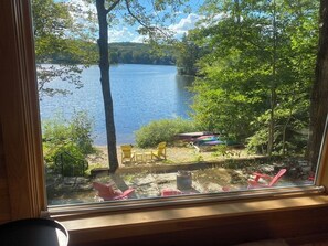 Interior - Lovely lakefront cottage, filled with light (Westhampton)