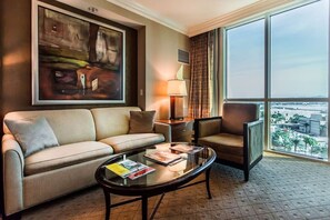 TV, offices - Free Valet, No Resort Fee: MGM Studio 3718 (Las Vegas)