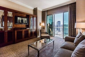 TV, offices - Stunning MGM Corner 1BR with Balcony 7601 (Las Vegas)