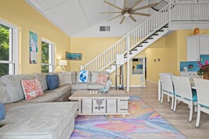 Unclassified image, 3 of 37, button - Family Friendly Pink Sand Beach House Sleeps 10 with Ocean Views (Spanish Wells)