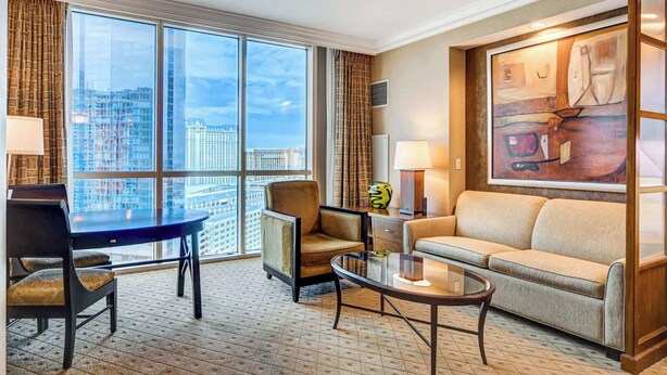 TV - Luxurious MGM Strip View 07605 Balcony (Las Vegas)