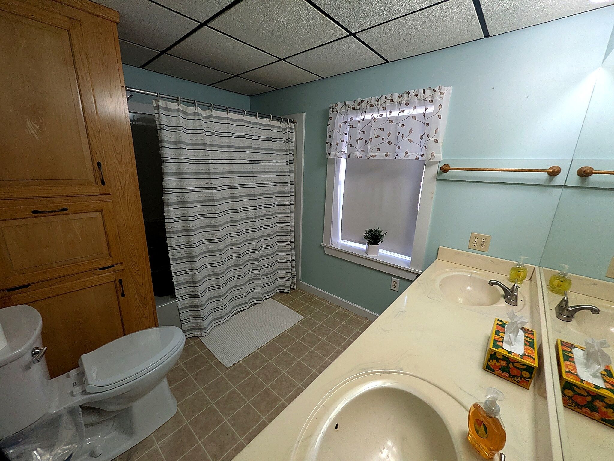 Towels, toilet paper