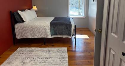 Enjoy a beautiful log cabin overlooking Belleville, PA with stunning views