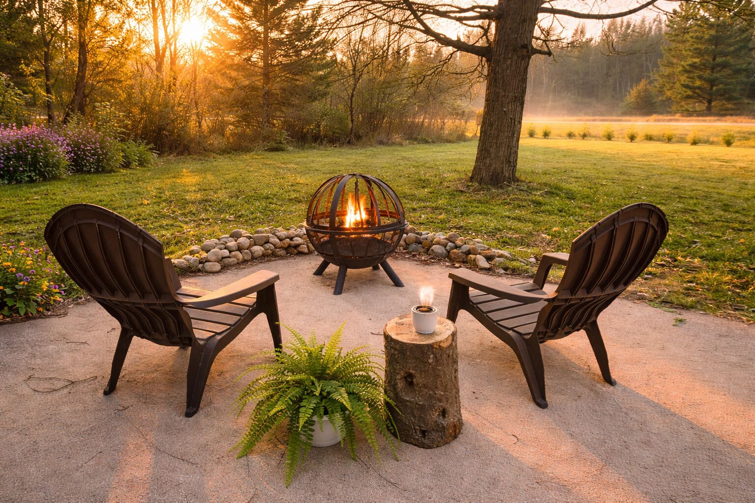 Áreas de la propiedad