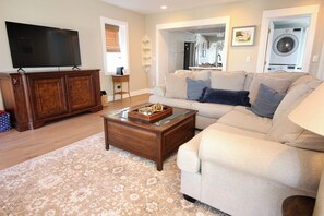TV, fireplace - NEW! Still Waters Cottage. Charming 3-Bedroom Home, New To the Rental Market!! (Cape Charles)