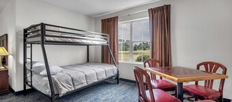 Family Suite with Patio at Indiana Beach Hotel