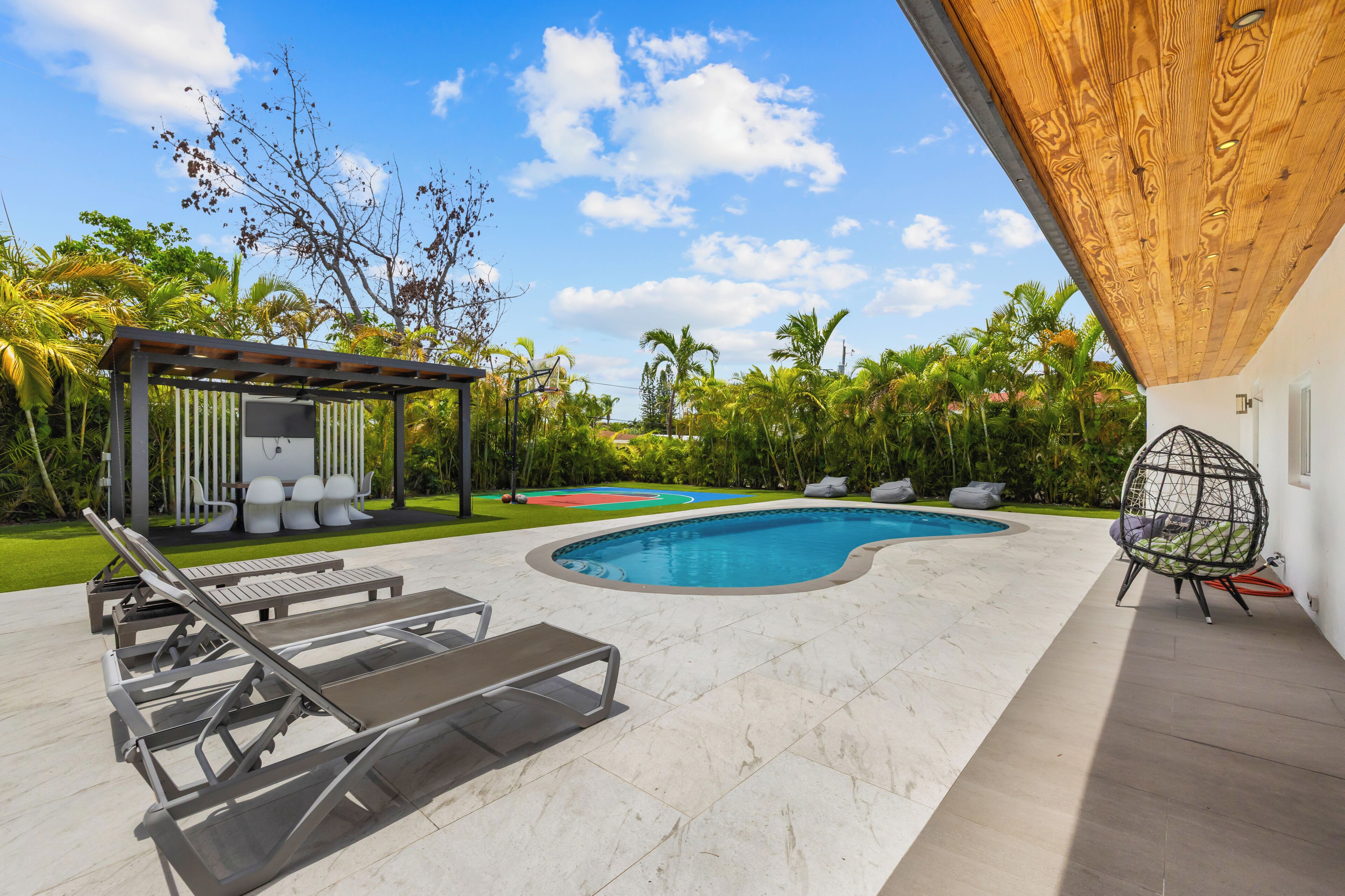 Outdoor pool